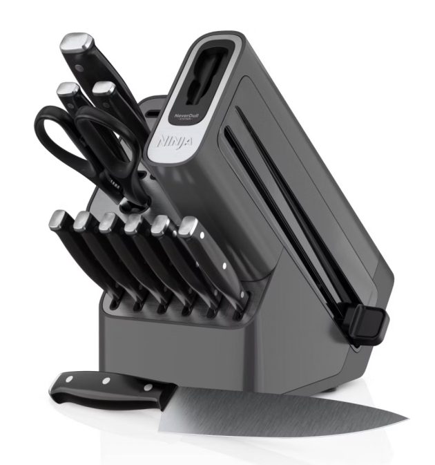 Ninja NeverDull Essential 12pc Knife System with Built in Sharpener